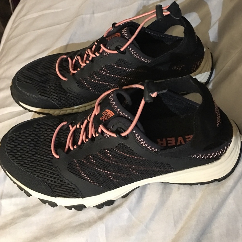 North face athletic shoes. Size 8